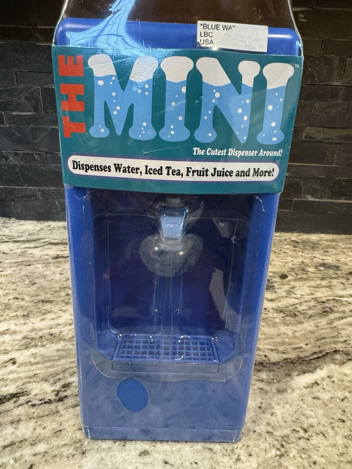 Vintage The Mini Dispenser Drink Dispenser Water Cooler 8 Glass Capacity ~NEW