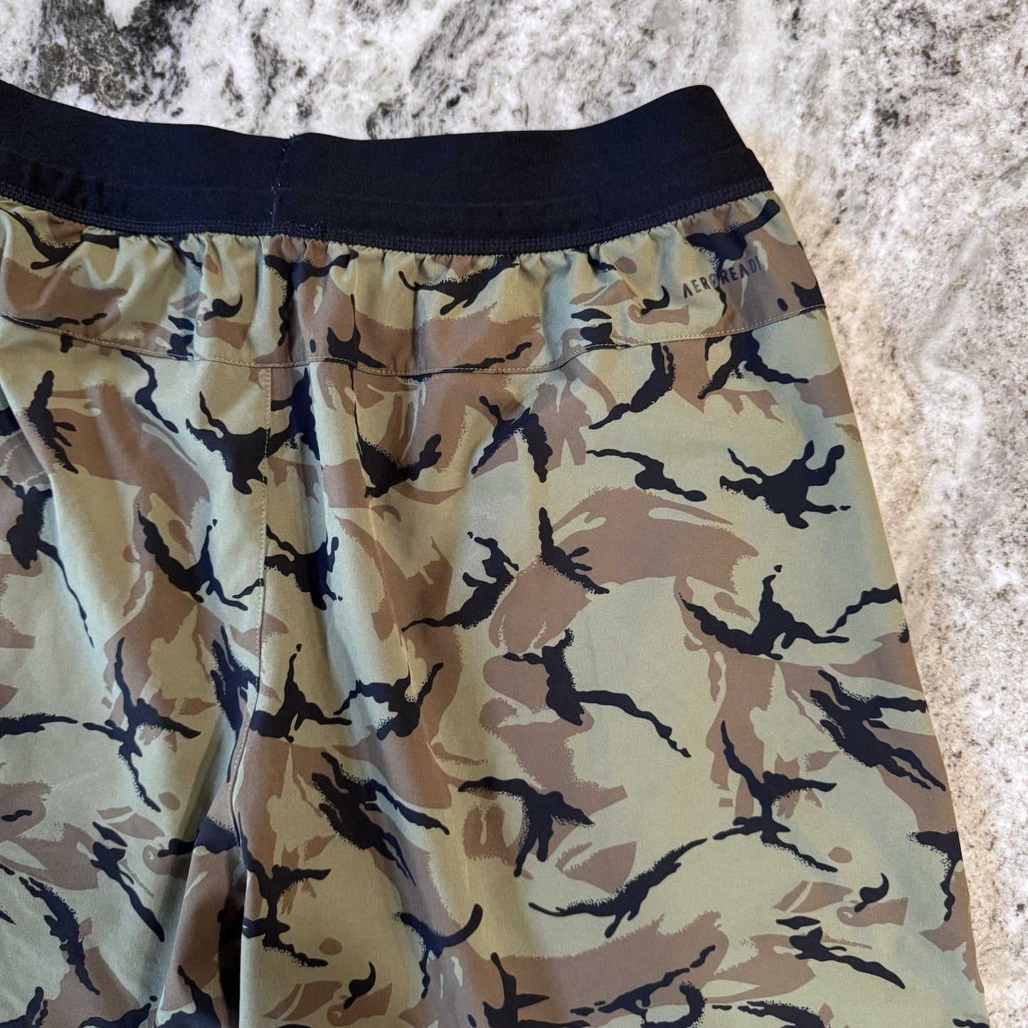 Adidas Aeroready Camouflage Everyday Athletic Shorts Mens Large 30x8