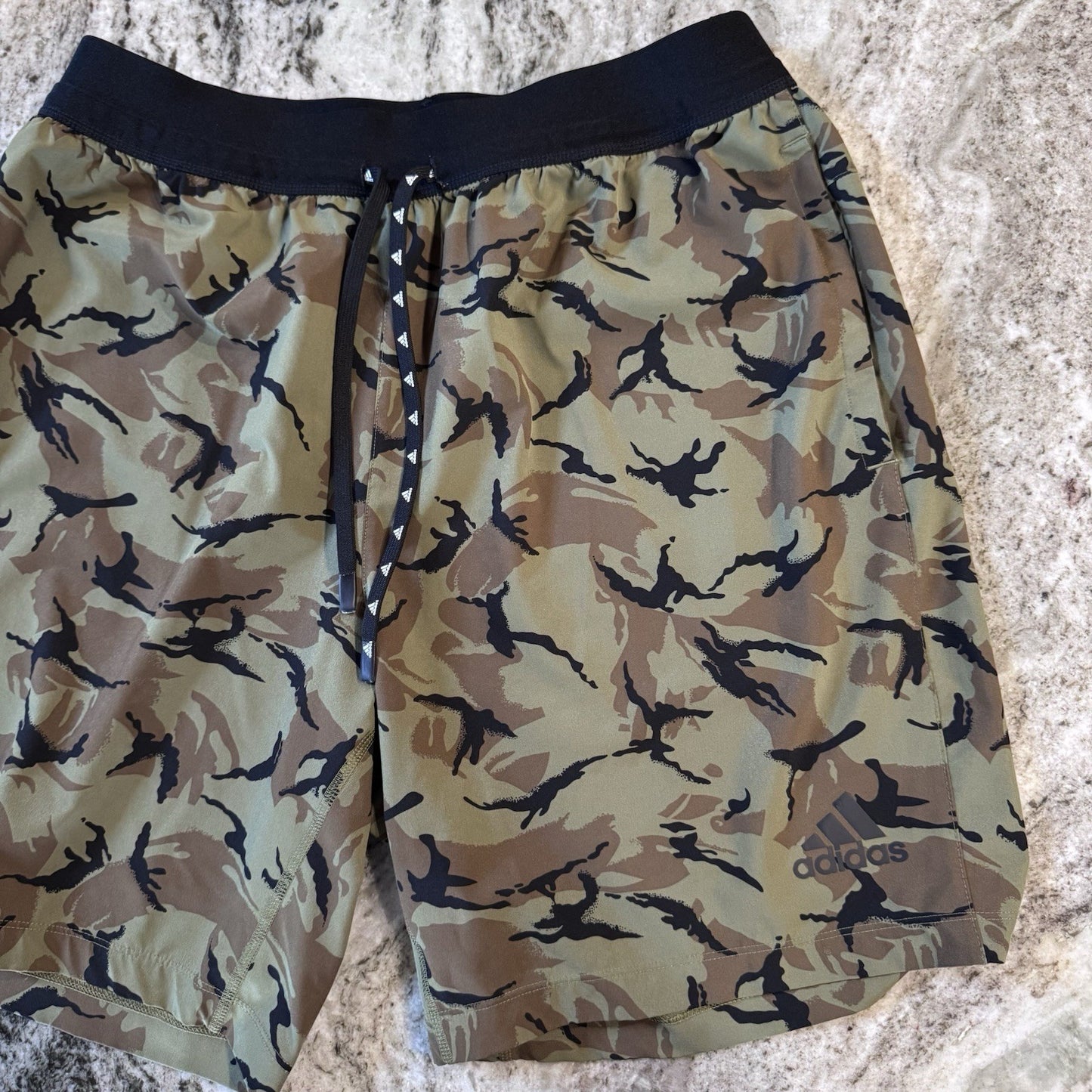Adidas Aeroready Camouflage Everyday Athletic Shorts Mens Large 30x8