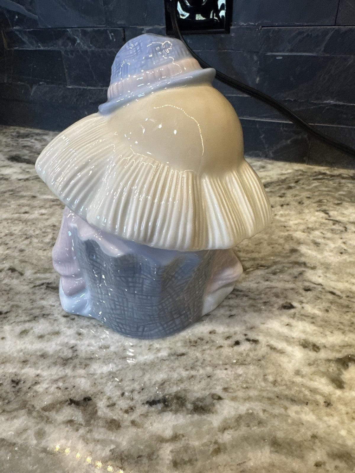 Vintage Meico Inc. Porcelain Clown Bust By Paul Sebastian “Sad Feelings” 6.5"