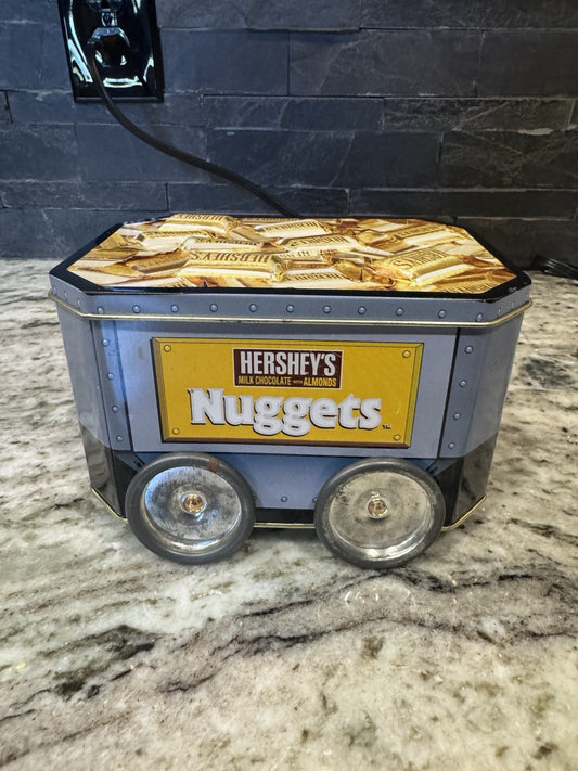 Vintage Hersheys Nuggets Tin Metal Wheels