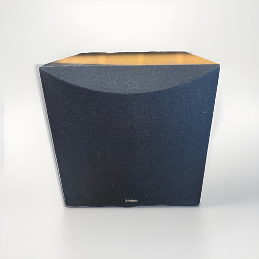 Yamaha NS-SW100 100W Powered Subwoofer Black Subwoofer- Fast Ship- Vet Charity 
