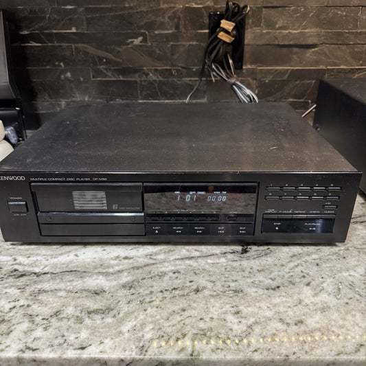 Vintage Kenwood DP-M98 Multiple Compact Disc Player 6 CD Changer Tested On