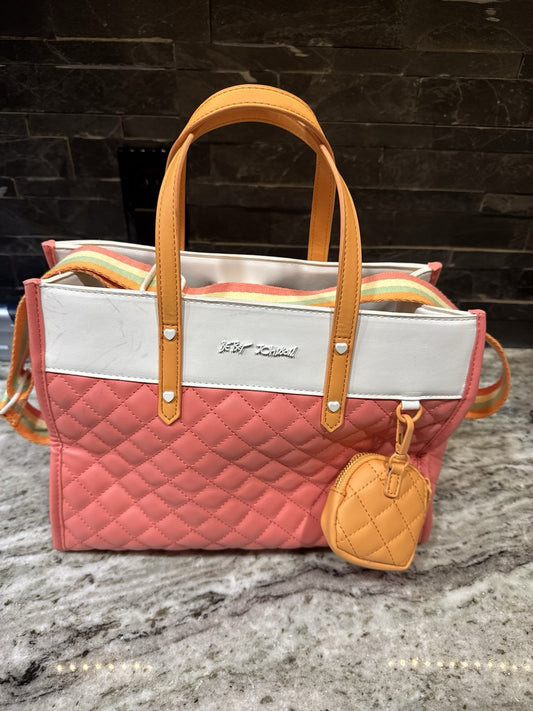 Betsey Johnson XOBECCA Corral Tote Crossbody Bag Purse