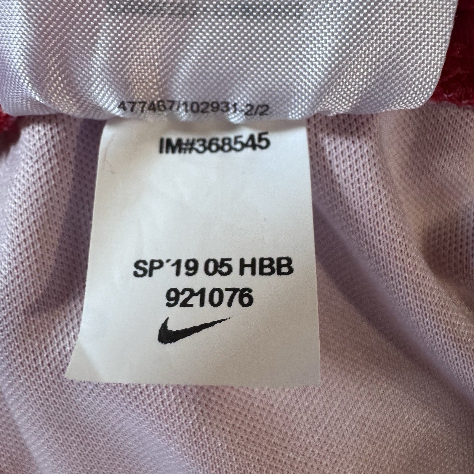 Nike Dri-Fit Georgia Bulldogs Running Shorts Women’s Large Red White