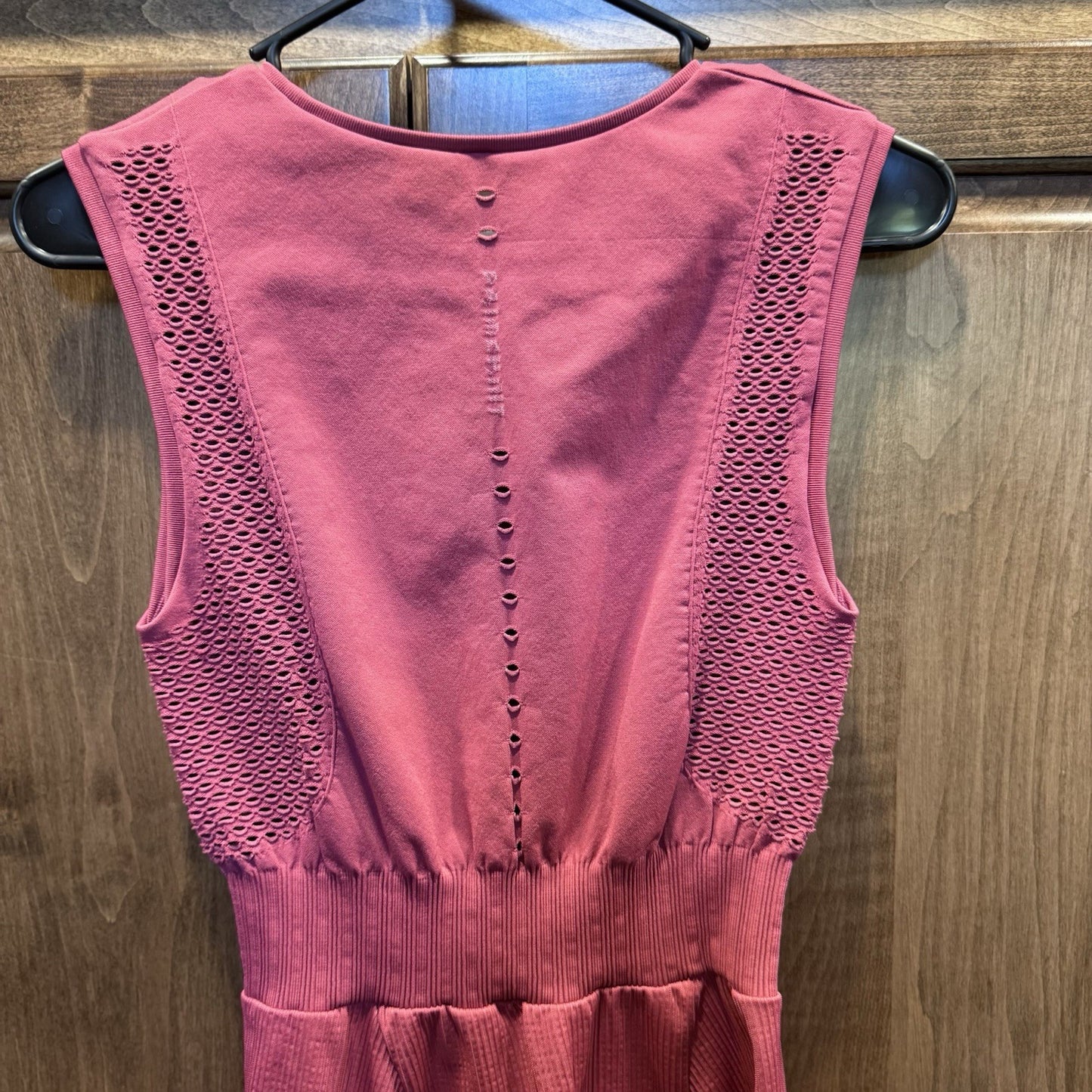 Adidas Women’s Small Pink Athletic Tennis Golf Dress Sleeveless Mesh