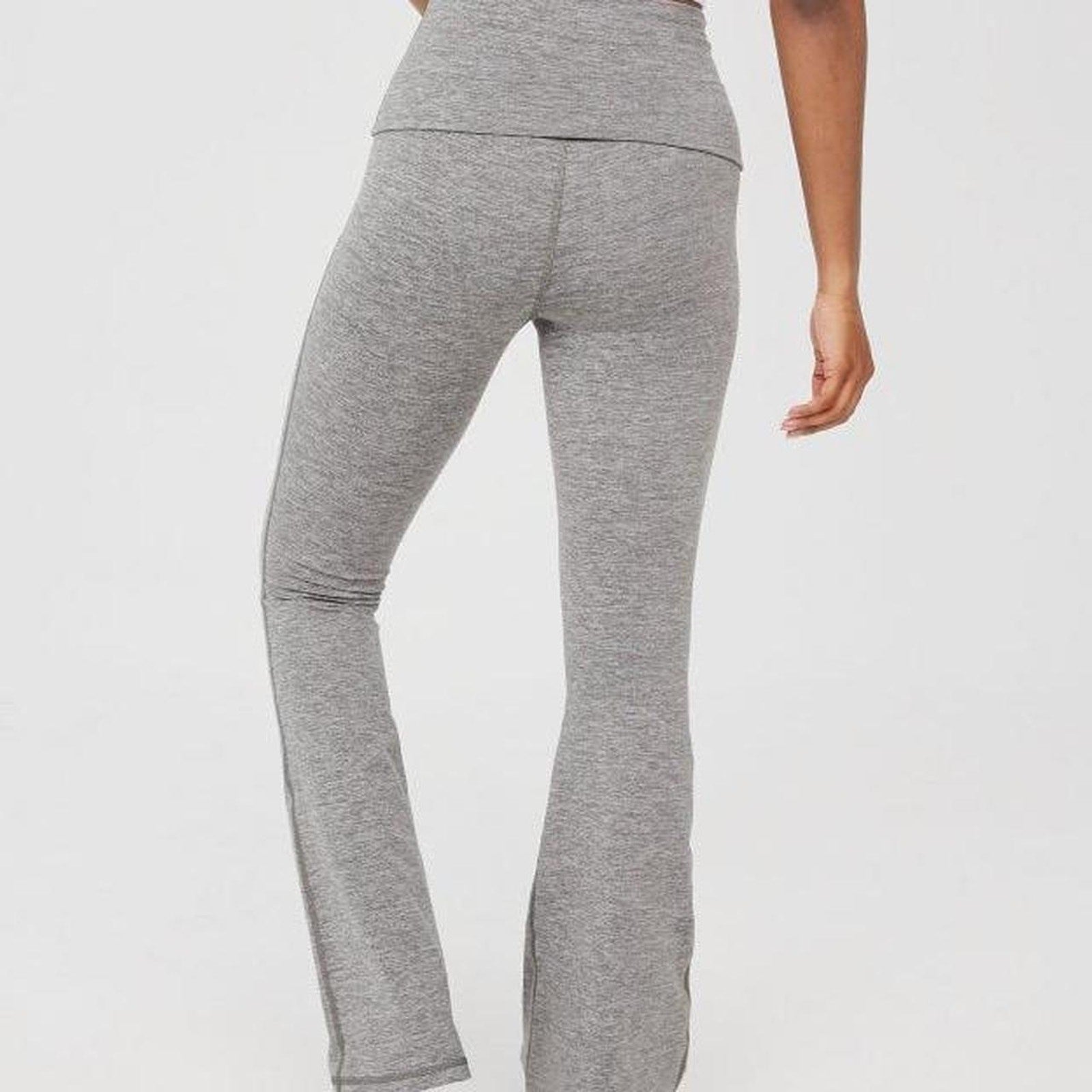 XL OFFLINE By Aerie The Hugger High Waisted Fold over Flare Legging
